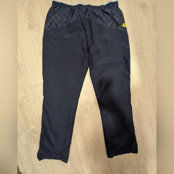 Umbro Blue Retro Track Pants With Zip Leg - Picture 5 of 5